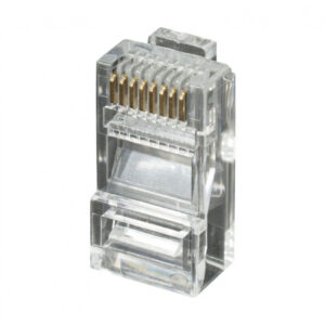 Conectores RJ45 UTP Cat6 (100 unidades)