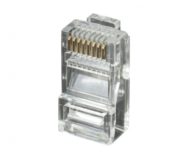 Conectores RJ45 UTP Cat6 (100 unidades)