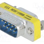 Adaptador D-Sub9 Macho-Hembra 9 pin AK-610502-000-I