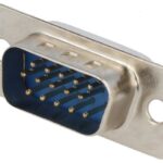 Conector Sub-D 15pin HD Macho para Soldar Alta Densidad