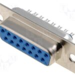 Conector Sub-D 15pin Hembra Soldar Recto