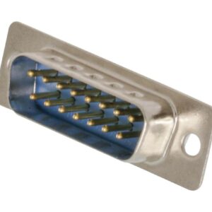 Conector Sub-D 15pin Macho Soldable Recto
