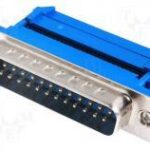 Conector Sub-D 25pin MACHO para Cable Plano