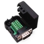 Conector Sub-D 9pin HD Macho Borna Tornillo