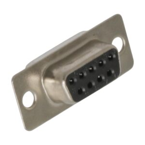 Conector Sub-D 9pin Hembra Soldar Recto