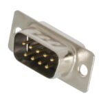 Conector Sub-D 9pin Macho Soldar Recto