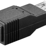 Adaptador USB 2.0 A hembra a B hembra