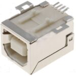 Base USB B Hembra Recto Cto. Impreso