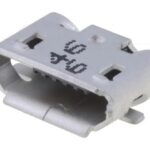 Conector MicroUSB B Hembra 5pin Horizontales C.Impreso