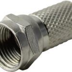 Conector F Macho Torsion para cable RG58