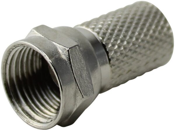 Conector F Macho Torsion para cable RG58