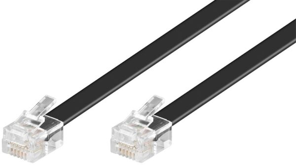Cable Telefono RJ12 Macho-Macho 6p6c (3 metros)