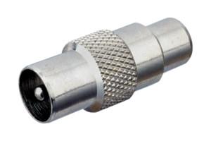 Adaptador Antena TV 9,5mm Macho a RCA Hembra