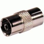 Adaptador Antena TV Hembra-Hembra 9,5mm METAL  10.552/FF