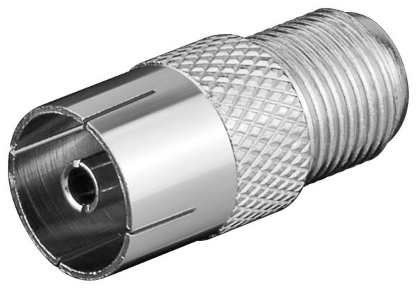 Adaptador F Hembra a TV Hembra 9,5mm  FC-028