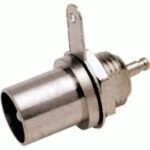 Conector Antena TV Macho 9,5mm Chasis a rosca  3160