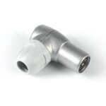 Conector Antena TV Macho Acodado Blindado TELEVES