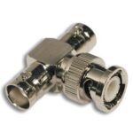Adaptador BNC Macho a 2 BNC Hembra  19.370