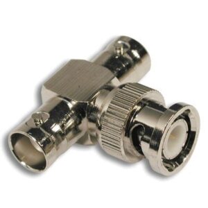 Adaptador BNC Macho a 2 BNC Hembra  19.370