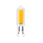 Bombilla LED BIPIN G9 4W 3000K 230Vac SILVER