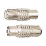Adaptador F Hembra a RCA Hembra