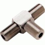 Adaptador F Triple Hembra F (forma T)