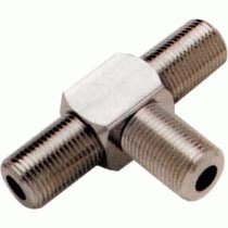 Adaptador F Triple Hembra F (forma T)
