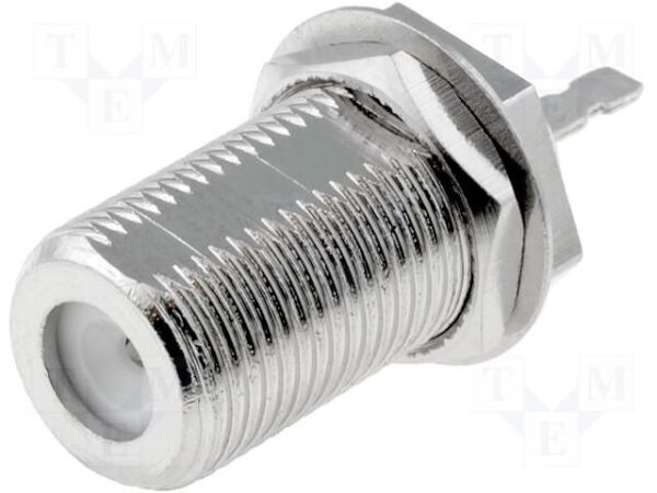 Conector F Hembra a Chasis Cto.impreso  19.480
