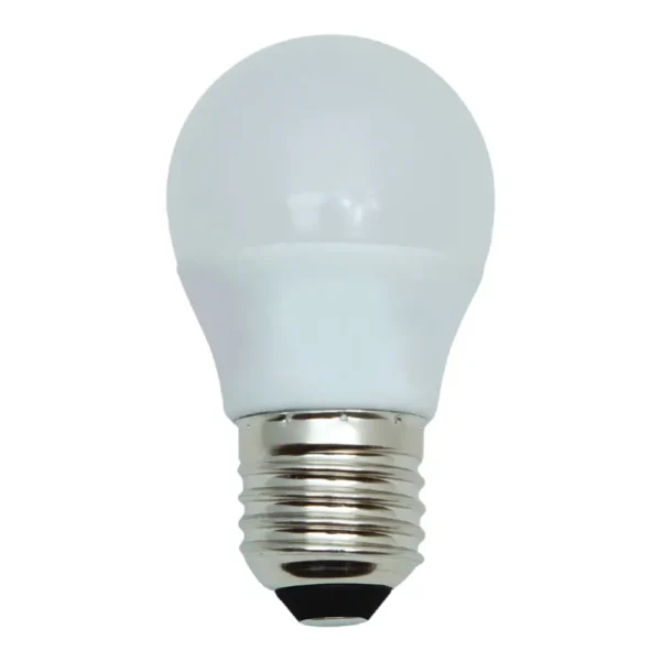 Bombilla LED E27 5W 12Vdc 6500K Esférica DH