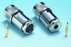 Conector N Macho Cables RG58, RG141, 3C2V