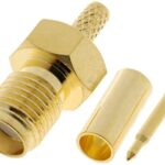 Conector SMA-RP  Macho RG174 CRIMPAR
