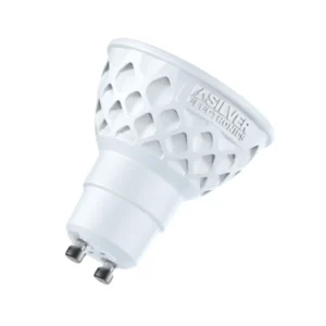 Bombilla LED GU10 4W 230V 5000K MULTI-LED SILVER