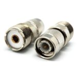 Adaptador TNC macho a UHF hembra