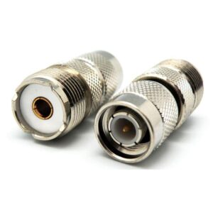 Adaptador TNC macho a UHF hembra