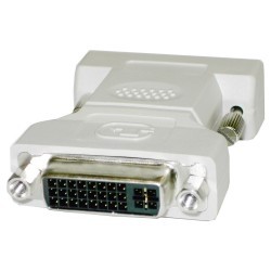 Adaptador DVI 24+5 Hembra a DVI 24+5 Hembra
