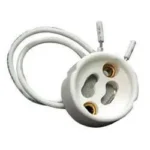 Portalamparas GU10 Ceramico Cable 150mm (50 unidades)