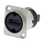 Adaptador HDMI Hembra x2 para Panel tipo D NEUTRIK