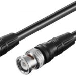 Cable BNC Macho a BNC Macho RG59 0,5m