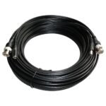 Cable BNC RG59 + DC 10m NEGRO CCTV