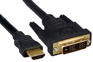 Cable DVI 18+1 Macho a HDMI 1,5m SILVER