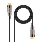 Cable HDMI V2.0 4K@60HZ AOC Fibra 15m NANOCABLE
