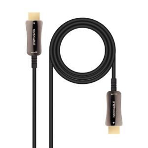 Cable HDMI V2.1 8K@60HZ AOC Fibra 10m NANOCABLE