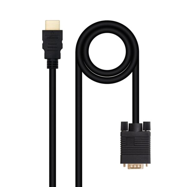 Cable HDMI a VGA 1,8m NANOCABLE