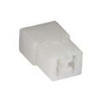 Funda Terminal Hembras Faston 6,3mm 2 vias recto