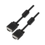 Cable SVGA Macho-Macho HDB15 con Ferrita 10m
