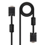 Cable VGA Monitor Macho-Hembra Ferrita  1,8m