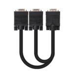 Cable VGA a 2 VGA Duplicador 0,45m