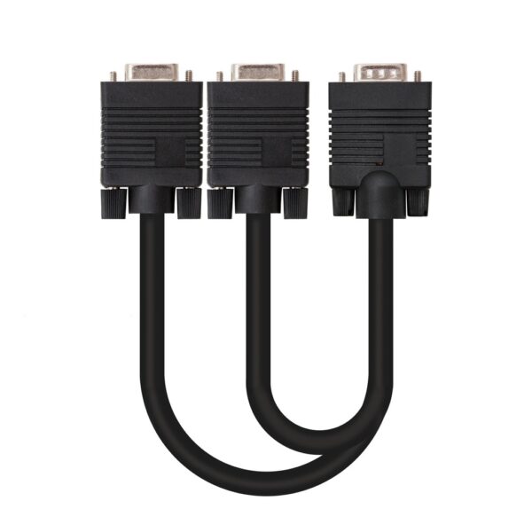 Cable VGA a 2 VGA Duplicador 0,45m