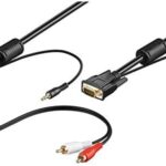 Cable VGA con Audio Jack Stereo 3,5mm 3m