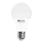 Bombilla LED E27 10W 5000K Estandar SILVER